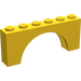 LEGO Mittlere Orange Bogen 1 x 6 x 2 Dickes Oberteil und verstärkte Unterseite (3307)