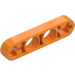 LEGO Medium Orange Beam 4 x 0.5 Thin with Axle Holes (32449 / 63782)