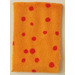 LEGO Medium Orange Blanket 4 x 5 with Red Spots (61655)