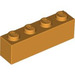 LEGO Medium Orange Brick 1 x 4 (3010 / 6146)