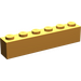 LEGO Medium Orange Brick 1 x 6 (3009)
