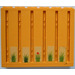 LEGO Medium Orange Partition Wall with Grass Sticker (6860)