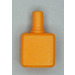 LEGO Naranja medio Perfume Botella con Rectangular Base