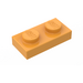 LEGO Medium Orange Plate 1 x 2 (3023)