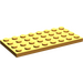 LEGO Medium Orange Plate 4 x 8 (3035)