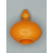 LEGO Medium Orange Scala Perfume Bottle with Oval Base