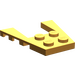 LEGO Orange moyen Coin assiette 4 x 4 avec 2 x 2 Coupé (41822 / 43719)