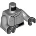 LEGO Medium Stone Gray AT-ST Driver with Goggles and Plain Legs Minifig Torso (973 / 76382)