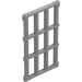 LEGO Medium Stone Gray Bar 1 x 4 x 6 with Grille Window (92589)