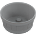 LEGO Medium Stone Gray Barrel 4.5 x 4.5 with Axle Hole (64951)