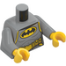 LEGO Střední kamenná šedá Batgirl Trup (973)