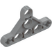 레고 미디엄 스톤 그레이 빔 3 x 5 x 0.5 삼각형 얇은 유형 2 (65193 / 99773)