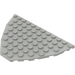 LEGO Medium steingrå Båt Bue Plate 12 x 8 (47405)