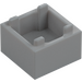 LEGO Medium Stone Gray Box 2 x 2 (2821 / 59121)