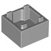 LEGO Gris pierre moyen Boîte 2 x 2 (2821 / 59121)