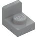 LEGO Medium Stone Gray Bracket 1 x 1 with 1 x 1 Plate Up (36840)