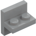 LEGO Grigio pietra medio Staffa 1 x 2 con Verticale Piastrella 2 x 2 (41682)