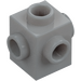 LEGO Medium Stone Gray Brick 1 x 1 with Studs on Four Sides (4733)