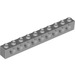 LEGO Gris pierre moyen Brique 1 x 10 avec des trous (2730)