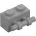 LEGO Medium Stone Gray Brick 1 x 2 with Handle (30236)