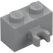 LEGO Medium Stone Gray Brick 1 x 2 with Vertical Clip with Open &#039;O&#039; Clip (42925 / 95820)