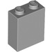 LEGO Medium Stone Gray Brick 1 x 2 x 2 with Inside Axle Holder (3245)