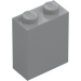 LEGO Medium Stone Gray Brick 1 x 2 x 2 with Inside Stud Holder (3245)