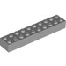 LEGO Medium Stone Gray Brick 2 x 10 (3006 / 92538)