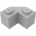 LEGO Medium Stone Gray Brick 2 x 2 Facet (87620)