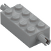 LEGO Medium Stone Gray Brick 2 x 4 with Pins (6249 / 65155)