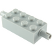 LEGO Medium Steengrijs Steen 2 x 4 met Pins (6249 / 65155)