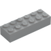 LEGO Medium Stone Gray Brick 2 x 6 (2456 / 44237)