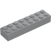 LEGO Medium Stone Gray Brick 2 x 8 (3007 / 93888)