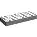 LEGO Medium Stone Gray Brick 4 x 10 (6212)