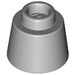 LEGO Medium Stone Gray Cone 1 x 1 Minifig Hat Fez (29175 / 85975)