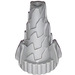 LEGO Medium Stone Gray Cone Stepped Drill with Spikes (64713)