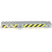 LEGO Medium Stone Gray Crane Arm Outside with Pegholes with Danger Stripes Yellow Black and 60200 Sign Sticker (57779)