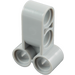 LEGO Medium Stone Gray Cross Block 2 X 3 with Four Pinholes (32557)