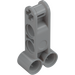 LEGO Medium Stone Gray Cross Block with Four Pin Holes and Axle Hole (49491 / 98989)