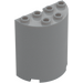 LEGO Medium Stone Gray Cylinder 2 x 4 x 4 Half (6218 / 20430)