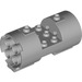 LEGO Mittleres Steingrau Zylinder 3 x 6 x 2.7 Horizontal Hohlmittelbolzen (30360)