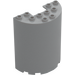 LEGO Medium Stone Gray Cylinder 3 x 6 x 6 Half (35347 / 87926)