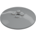 LEGO Medium Stone Gray Dish 6 x 6 (35327 / 44375)