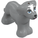 LEGO Medium Stone Gray Dog with White Forehead (103409)