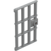 LEGO Medium Stone Gray Door 1 x 4 x 6 with Bars (60621)