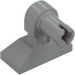 LEGO Medium Stone Gray Droid Leg (Short) with Pin (Squared Hole) (51066)