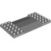 LEGO Gris pierre moyen Duplo assiette 6 x 12 avec Ramps (95463)