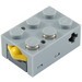 LEGO Medium Stone Gray Electric Touch Sensor Brick 3 x 2 (75973)