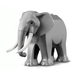 LEGO Medium Stone Gray Elephant Large