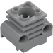 LEGO Medium Stone Gray Engine Cylinder with Slots (2850 / 32061)